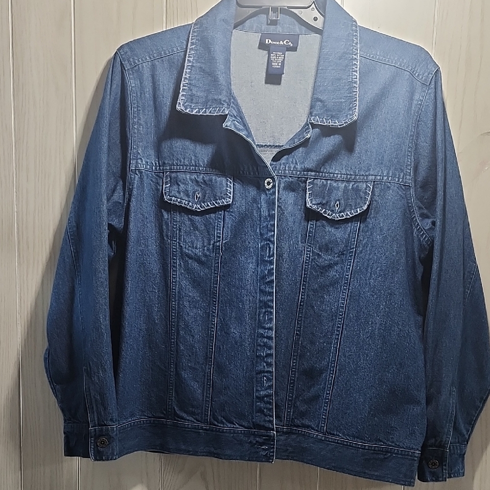 Denim&Co Women's Blue Denim Jacket